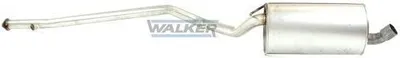 Produktbild von WALKER 24078 Endschalldämpfer für FORD TRANSIT CONNECT (P65, P70, P80) Auspuff