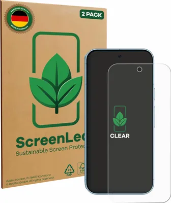 Produktbild von 2x ScreenLeaf Schutzfolie für Google Pixel 9 (case-friendly) Displayschutz Display Schutz Folie Klar Transparent