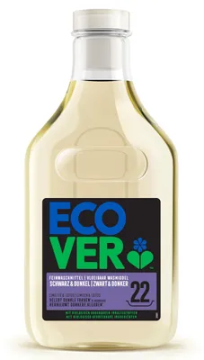 Produktbild von Ecover Feinwaschmittel Schwarz & Dunkel, Limette & Lotus, 1L
