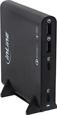 Immagine prodotto di InLine USB Netzteil GaN Ladegeraet 4-Port 2x USB-C+ USB-A 120W (31515B)