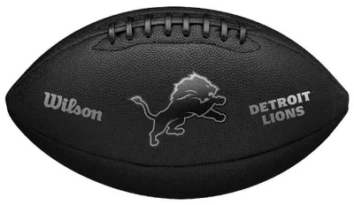 Produktbild von Wilson Nfl Team Metallic Premiere Detroit Lions American-football-ball Schwarz Schwarz One Size