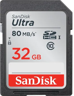 Image de Carte mémoire SanDisk® SDHC™ 32 Go - Bleue