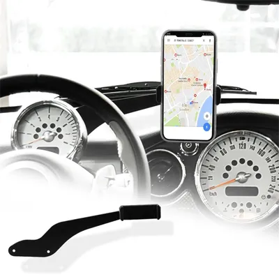 Image de Elzusha - Support de téléphone réglable pour voiture, compatible avec Mini Cooper