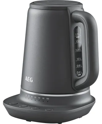 Obrázek produktu pro AEG GOURMET 7, 1,7 l, 2400 W, Černá, Nerezová ocel, Nastavitelný termostat, Indikátor úrovně vody