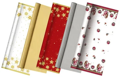Zdjęcie produktu dla Papstar Obrus Papierowy Świąteczne Wzory Różne 6m x 120cm 1 szt