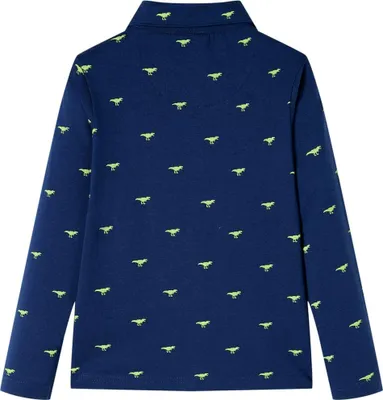 Produktbild von vidaXL Kinderhemd Marineblau 92