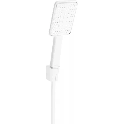 Produktbild von Mexen R-54 Kopfbrausegarnitur mit Regenbrause und Thermostatmischer, Weiß/Chrom - 785545052-21