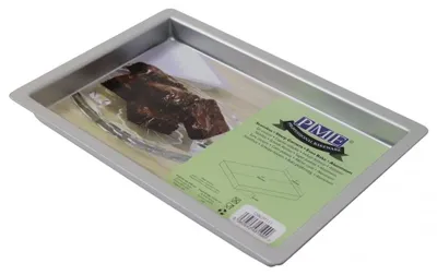 Zdjęcie produktu dla PME OBL08121, forma do pieczenia, prostokątna, płaska powierzchnia, aluminium, aluminium, aluminium
