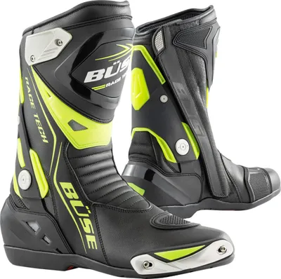 Obrázek produktu pro Motocyklové boty BUSE GP RACE TECH black/neon 42