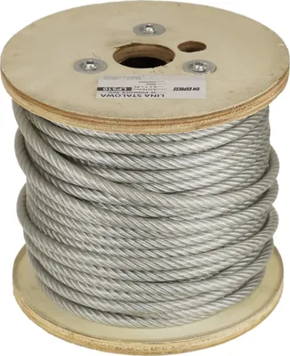 Produktbild von Stahldrahtrolle 10 Mm 50 M FEINZ Pvc-Beschichtet Hohe Zugfestigkeit Vielseitig Einsetzbar