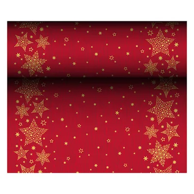 Produktbild von 6 Tischläufer, stoffähnlich, Airlaid 24 m x 40 cm "Christmas Shine"