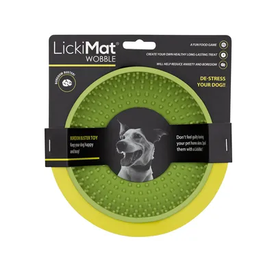 Obrázek produktu pro LickiMat Interaktivní Lízací Wobble Miska Zelená