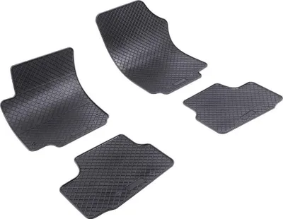 Produktbild von RIGUM Fußmatten Set Gummi für SKODA Citigo Schrägheck Vorne+Hinten
