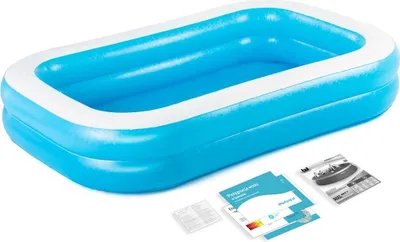 Produktbild von Aufblasbarer Familienpool 262 x 175 x 51 cm Bestway 54006