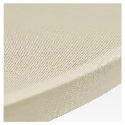 Produktbild von 2 x Stretchhusse für Stehtisch Ø80 cm cremefarben