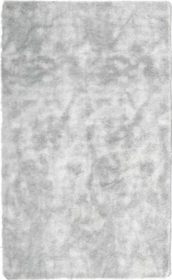 Image de Tapis shaggy à poils longs NAVARRA gris clair 80x150 cm