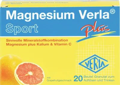 Produktbild von Magnesium Verla plus Sport Granulat, 20 St. Beutel