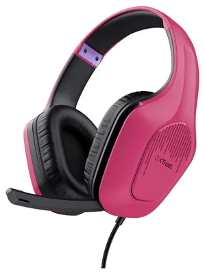 Image de TRUST Trust GXT 415P Zirox Headset Casque filaire Gaming Rose