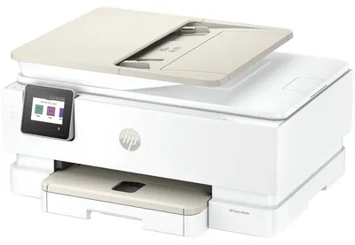 Produktbild von HP ENVY Photo Envy 7930 All-in-One Farbe Drucker, Thermal Inkjet, Farbdruck, 4800 x 1200 DPI, Farbkopieren, A4, Beige, Weiß