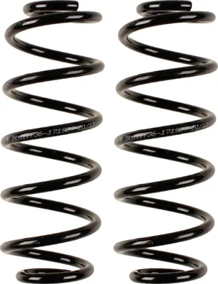 Productafbeelding van Bilstein versterkte veren B3 voor de achteras, geschikt voor Peugeot 307 1.4-2.0 en HDi 16V met standaard onderstel