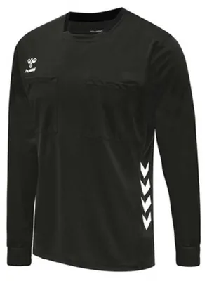 Imagen del producto de Camiseta de manga larga Hummel para árbitros, con diseño de chevron, color , talla 2XL para hombre