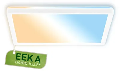 Obrázek produktu pro Stropní svítidlo Flat CCT LED Panel EEK A 11W Stmívatelné Dálkové ovládání 29,3cm Bílá