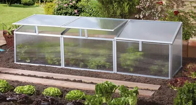 Produktbild von Parenisko Vitavia Gaia polykarbonát 3 x 180x53x38/51 cm hliník