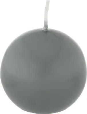 Produktbild von Kugelkerzen Verde Veccio Antik Grün, Ø 100 mm, 4 Stück, dt. Kerzen in RAL Kerzenqualität, Kein rußen und tropfen