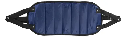 Produktbild von Blaue Fußhängematte, Flugzeug-Fußstütze, verstellbar, tragbar, Schreibtisch-Fußstütze, dunkel