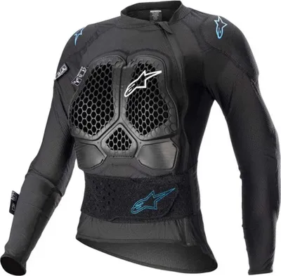 Produktbild von Alpinestars 6516823-1079-S, Männlich, Schwarz, Cyan, S