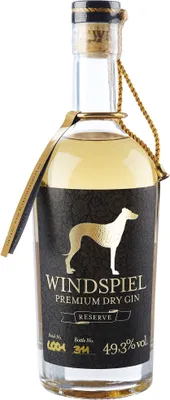 Produktbild von Windspiel Windspiel Premium Dry Gin Reserve 49,3%vol NV Gin ( 1 x 0.5 L )