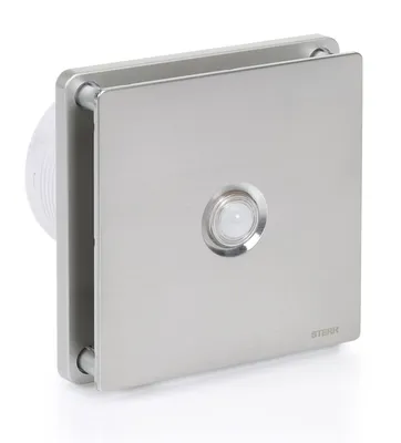 Obrázok produktu pre BFS100P-S - Strieborný kúpeľňový ventilátor (PIR)