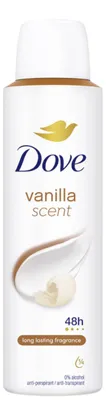 Zdjęcie produktu dla Dove Dezodorant w sprayu – Wanilia 150 ml