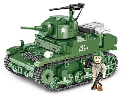 Obrázok produktu pre COBI M3A1 Stuart, Stavebnica, 3 rok / roky, Plast, 490 kusov