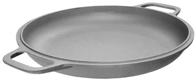 Produktbild von 20 cm Deckel-Bratpfanne aus Gusseisen Universaldeckel Servierpfanne Induktion