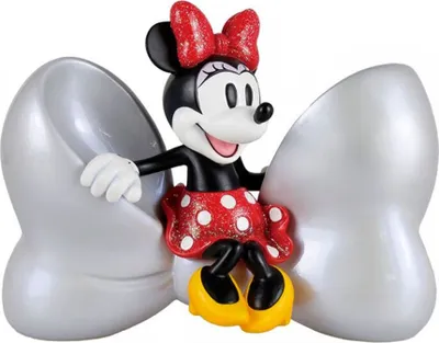 Produktbild von Enesco Minnie Mit Schleifenfigur Disney 100jubiläum Silber  Silber One Size