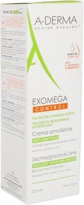 Image de A-Derma Exomega Control Crème émolliente 200ml