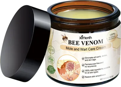 Produktbild von 60G Bienengift-Reparaturcreme, natürliche Feuchtigkeitscreme für Männer und Frauen, Hautpflege, Feuchtigkeitscreme, professionelle Ganzkörper-Hautheilungsbehandlungscreme