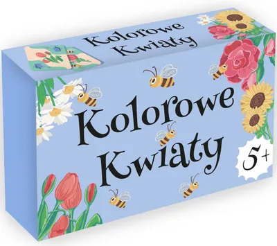 Productafbeelding van KANGUR - GRY. Kleurrijke bloemen. Mini 42265
