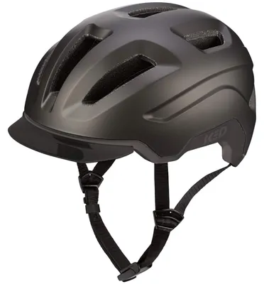 Produktbild von KED Pedalon E-Bike Pedelechelm, Fahrradhelme, Cityhelm, Stadthelm, Pedelec-Norm, NTA8776, LED-Rücklicht : schwarz : L