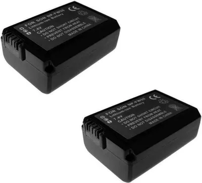 Produktbild von 2x Trade-Shop Li-Ion Akku, 7,4V ersetzt NP-FW50 für Sony Alpha 6100, 6300, 6400,3000 (ILCE-3000) 5000 (ILCE-5000) 5100 (ILCE-5100) 6000 (ILCE-6000), 6500 (ILCE-6500), 7 (ILCE-7) Alpha 7 II (ILCE-7M2)