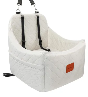 Image de Elzusha - Siège auto pour chiens, adapté aux petites et moyennes races - Lavable et sûr