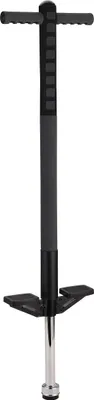 Immagine prodotto di Relaxdays Pogo Stick per bambini, saltello fino a 35 kg, imbottito, saltello da esterno, antiscivolo, acciaio inossidabile, nero