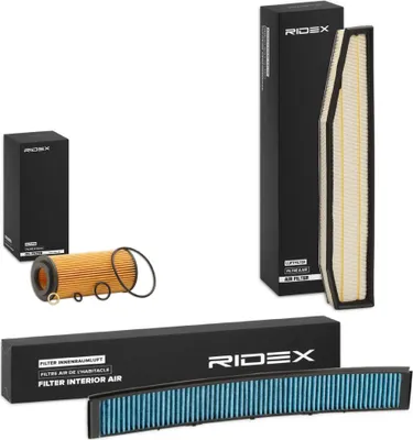 Produktbild von RIDEX Filterset Inspektionspaket Filtersatz für BMW X3 (E83)