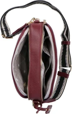 Produktbild von Rieker Damen praktische Umhängetasche mit Klaviergurt H1029, Farbe:Rot