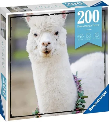 Image de RAVENSBURGER Puzzle Moment : Alpaga 200 pièces