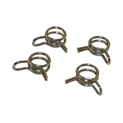Produktbild von 4x 6mm Schlauchklammer Benzinschlauch für Moped Mofa Roller Hercules Kreidler Zündapp Puch | Citomerx