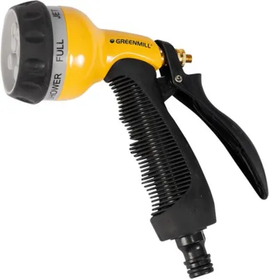 Produktbild von Gartenbrause Metall Multibrause Für Gartenschlauch Pflanzen Sprühpistole 7in1