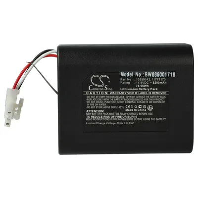 Produktbild von vhbw Akku Ersatz für Miele 11779170, 10559142 für Saugroboter (5200 mAh, 14,8 V, Li-Ion)