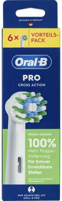Productafbeelding van Oral-B opzetborstels Pro CrossAction, 6 stuks